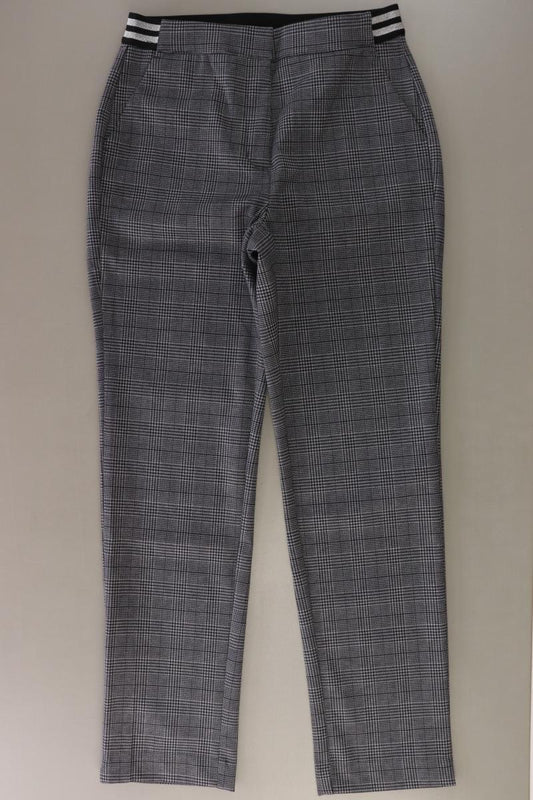 Paola Stoffhose Gr. 38 kariert grau aus Polyester