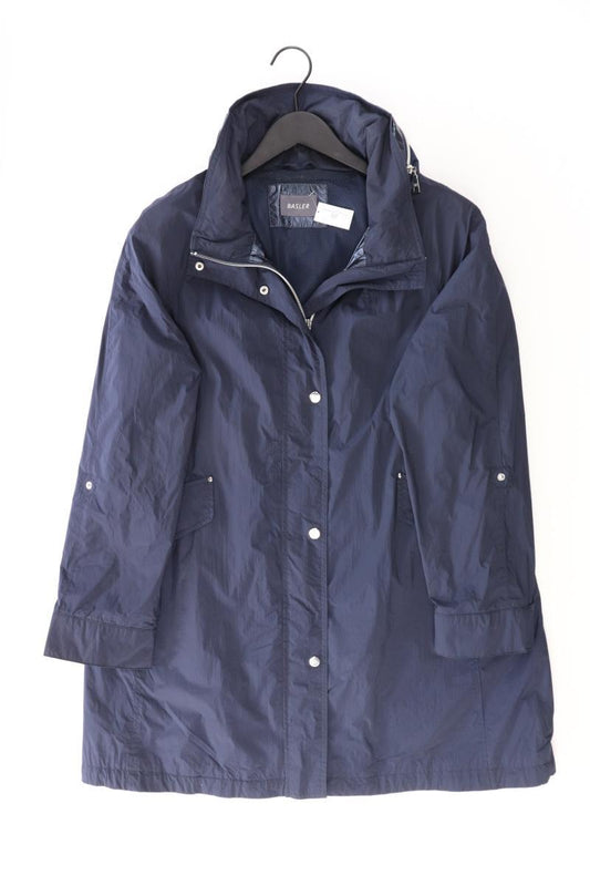 Basler Übergangsmantel Gr. 40 blau aus Polyester