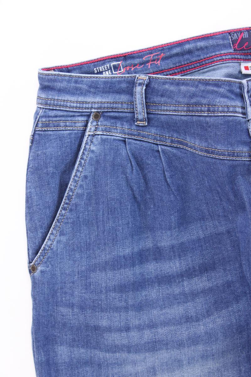Street One Regular Jeans Gr. 46 blau