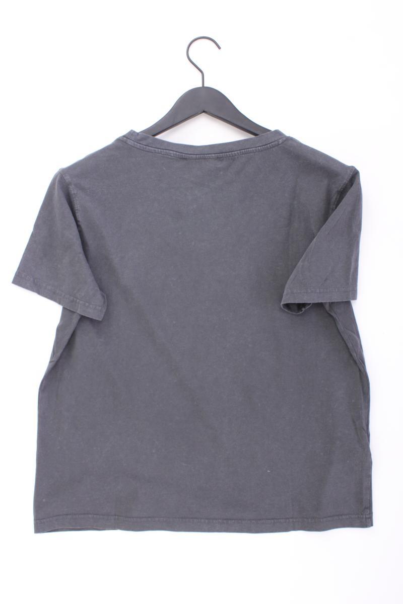 Mango T-Shirt Gr. XL neu mit Etikett Kurzarm grau aus Baumwolle