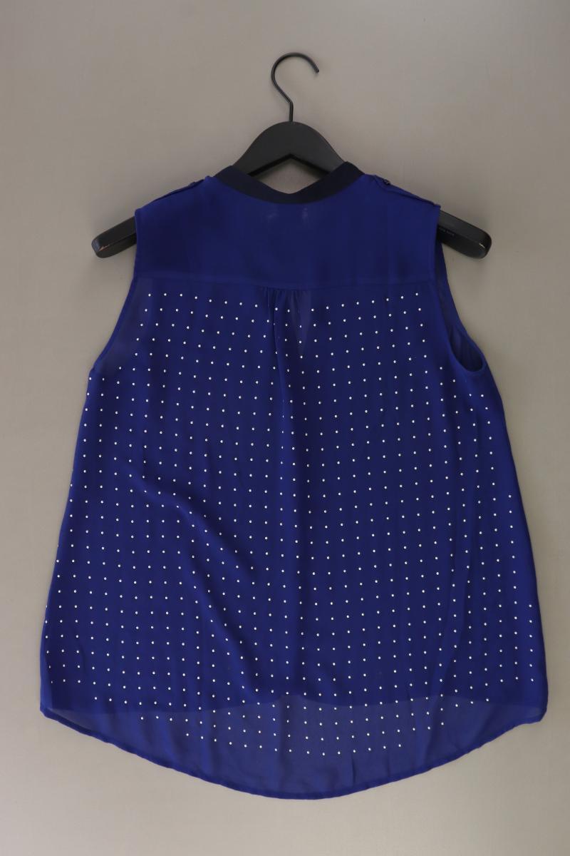 Esprit Ärmellose Bluse Gr. 36 blau aus Polyester