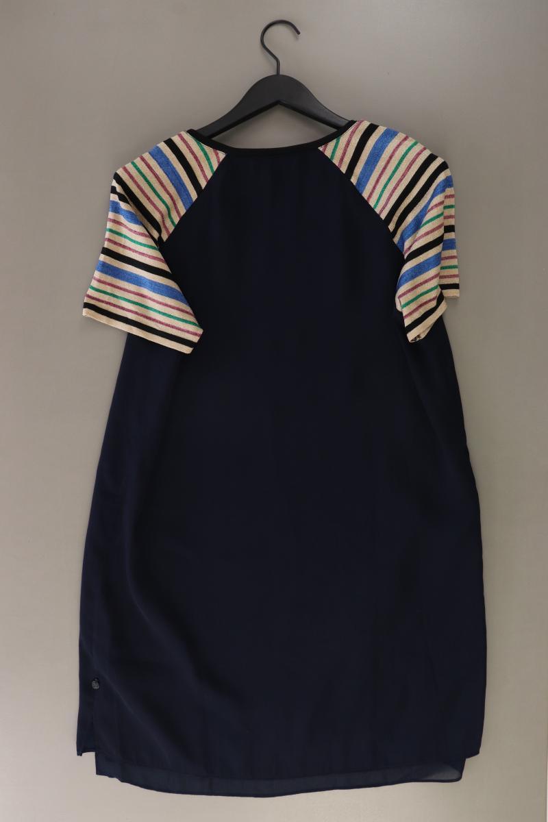 Scotch & Soda Kurzarmkleid Gr. 40 blau aus Polyester