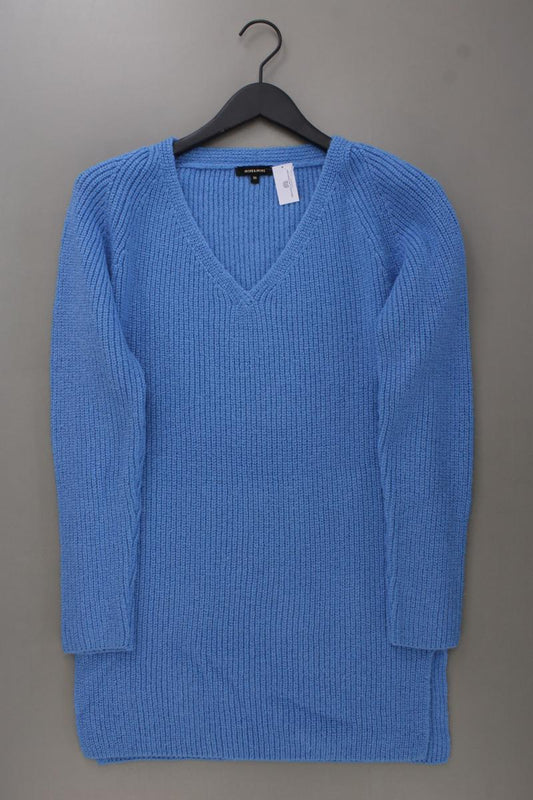 More&More Grobstrickpullover Gr. 36 blau aus Polyacryl