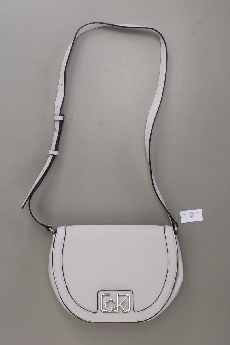 Calvin Klein Umhängetasche neuwertig grau aus Kunstleder