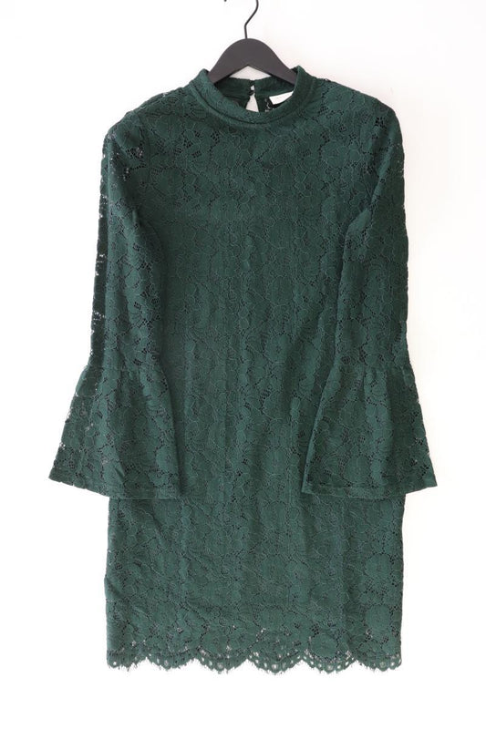 Vila Spitzenkleid Gr. M Langarm grün aus Polyester