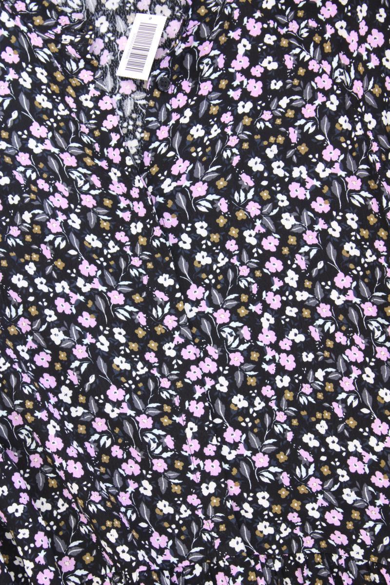 mbyM Langarmkleid Gr. S mit Blumenmuster neuwertig lila aus Viskose