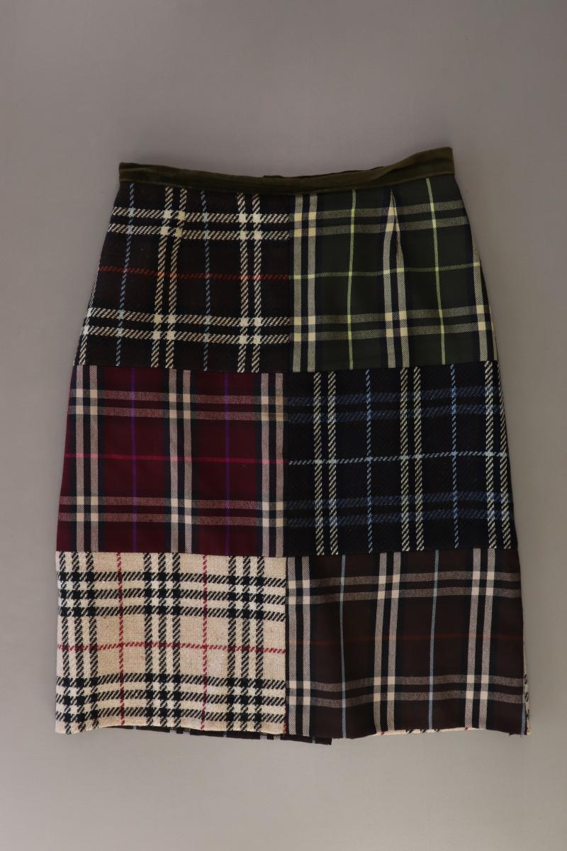 Burberry Midirock Gr. S kariert mehrfarbig