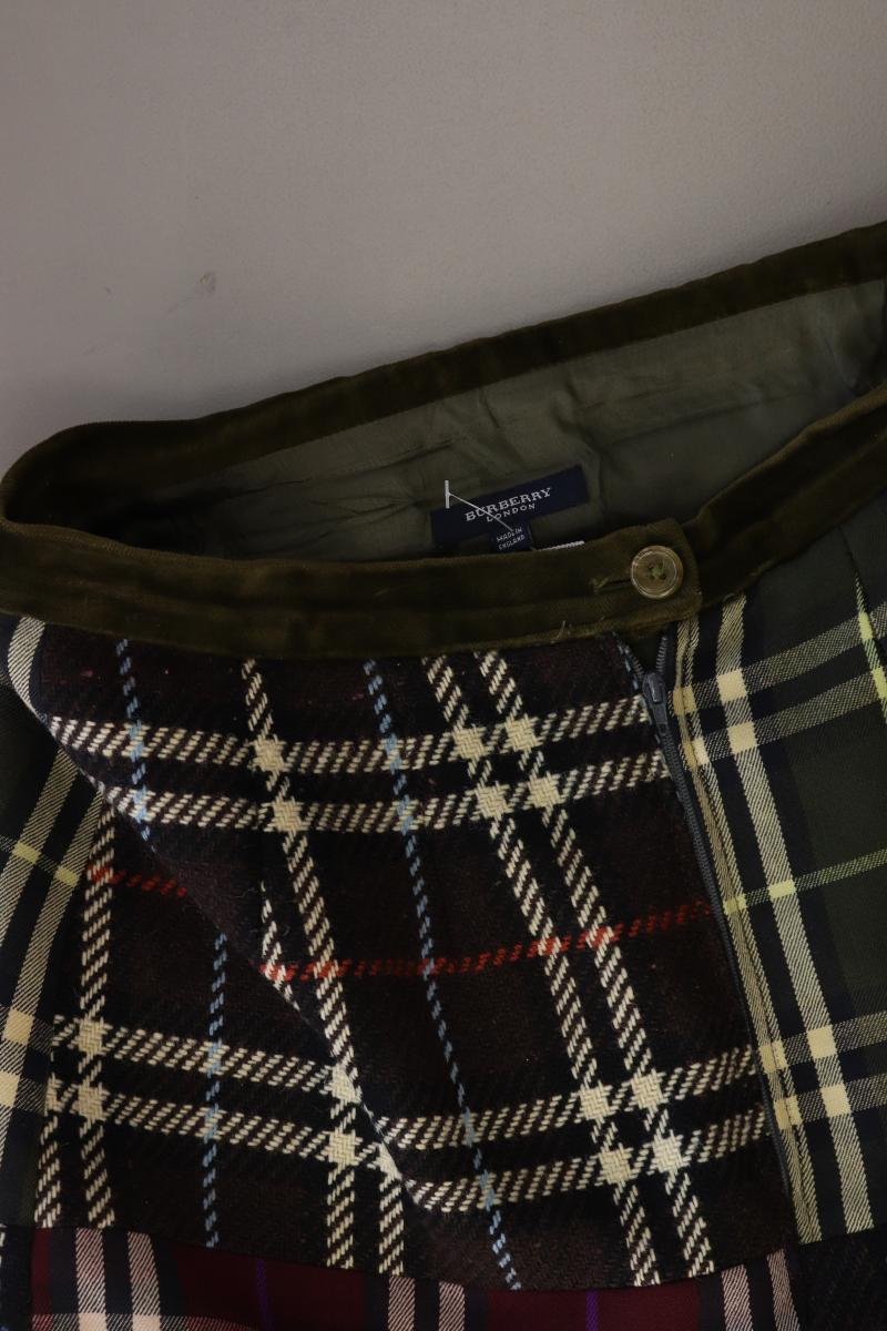 Burberry Midirock Gr. S kariert mehrfarbig