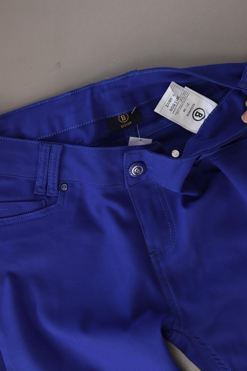 Bogner Five-Pocket-Hose Gr. W31/L34 blau aus Baumwolle