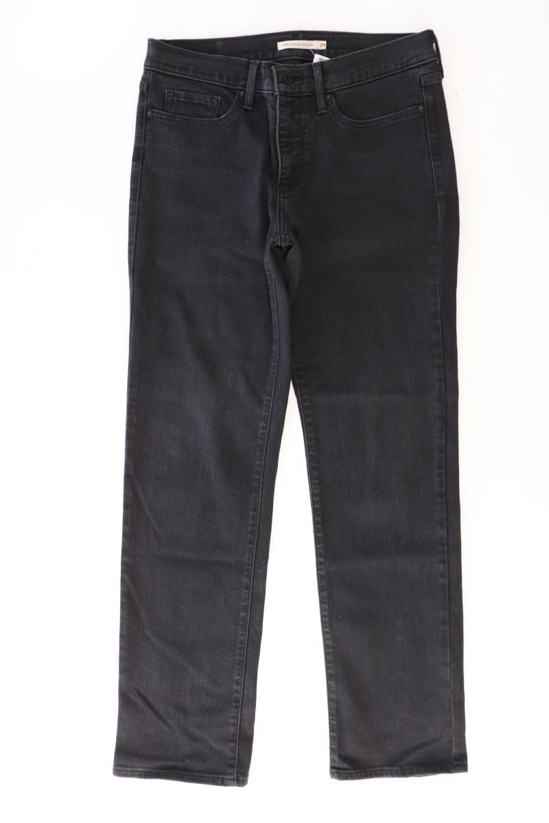 Levi's Straight Jeans Gr. W29 Modell 314 Shaping Straight schwarz aus Baumwolle