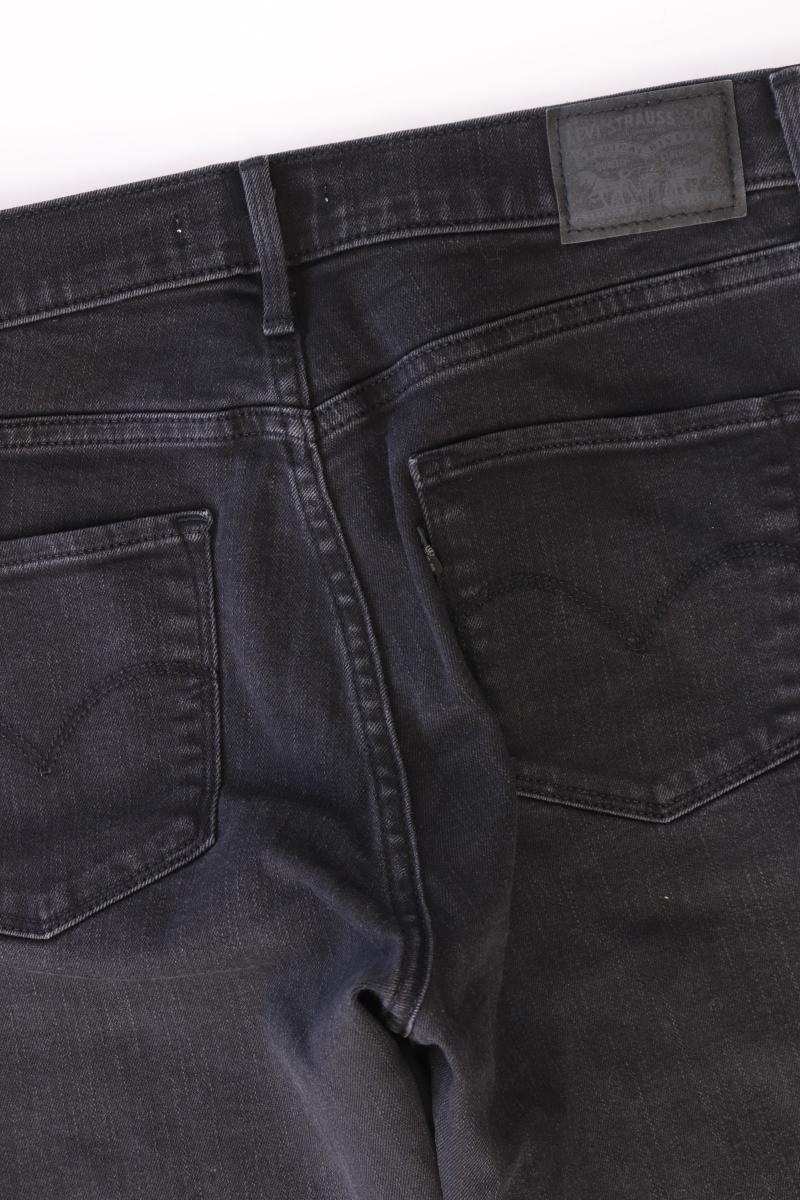 Levi's Straight Jeans Gr. W29 Modell 314 Shaping Straight schwarz aus Baumwolle