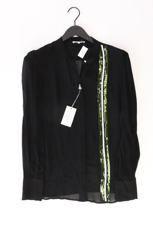 Patrizia Pepe Langarmbluse Gr. IT 44 (M) neu mit Etikett schwarz aus Viskose