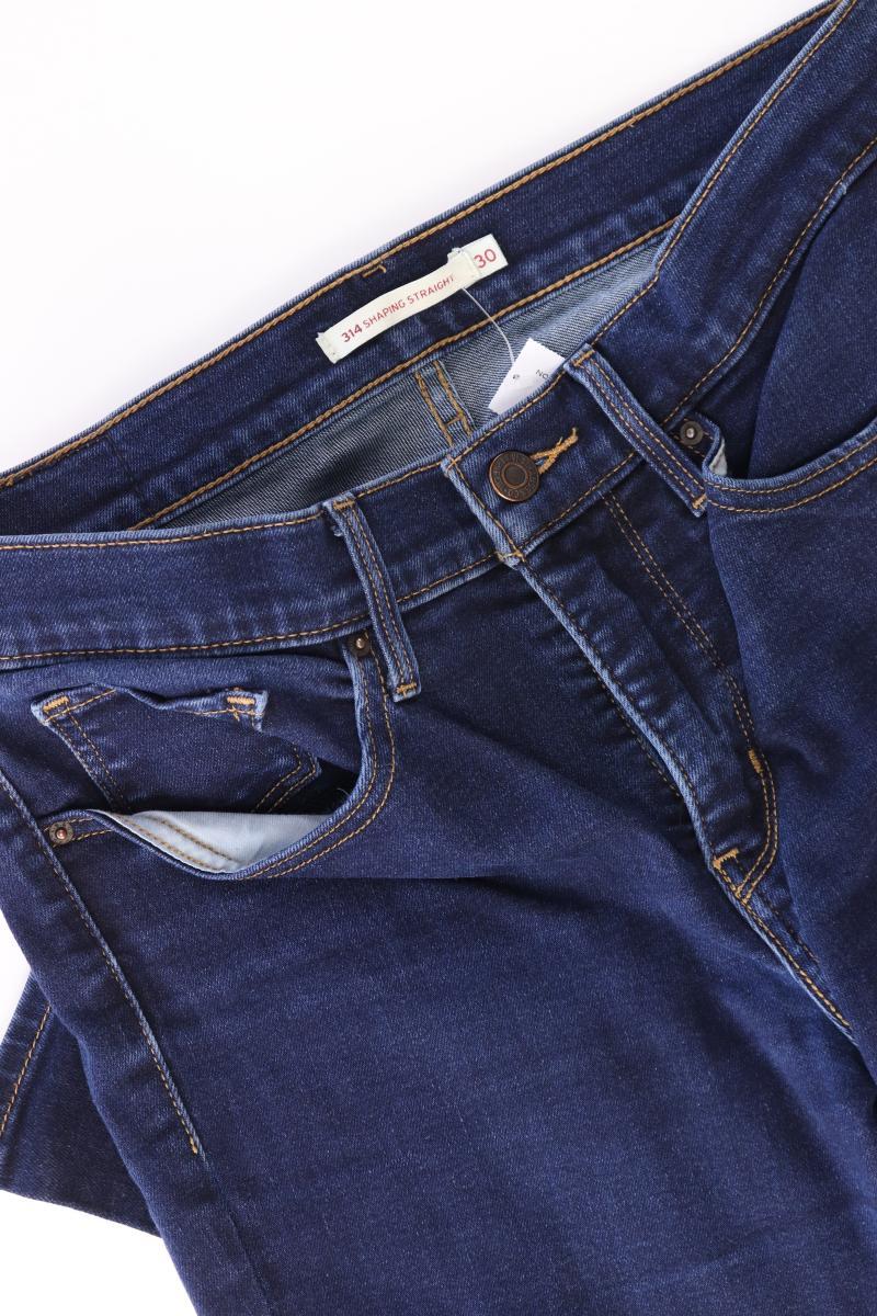Levi's Straight Jeans Gr. W30/L34 blau aus Baumwolle