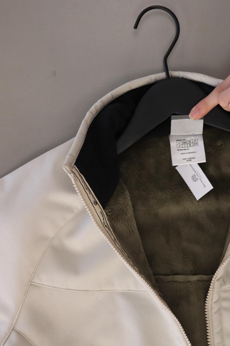 Jack Wolfskin Softshelljacke Gr. M creme aus Polyester
