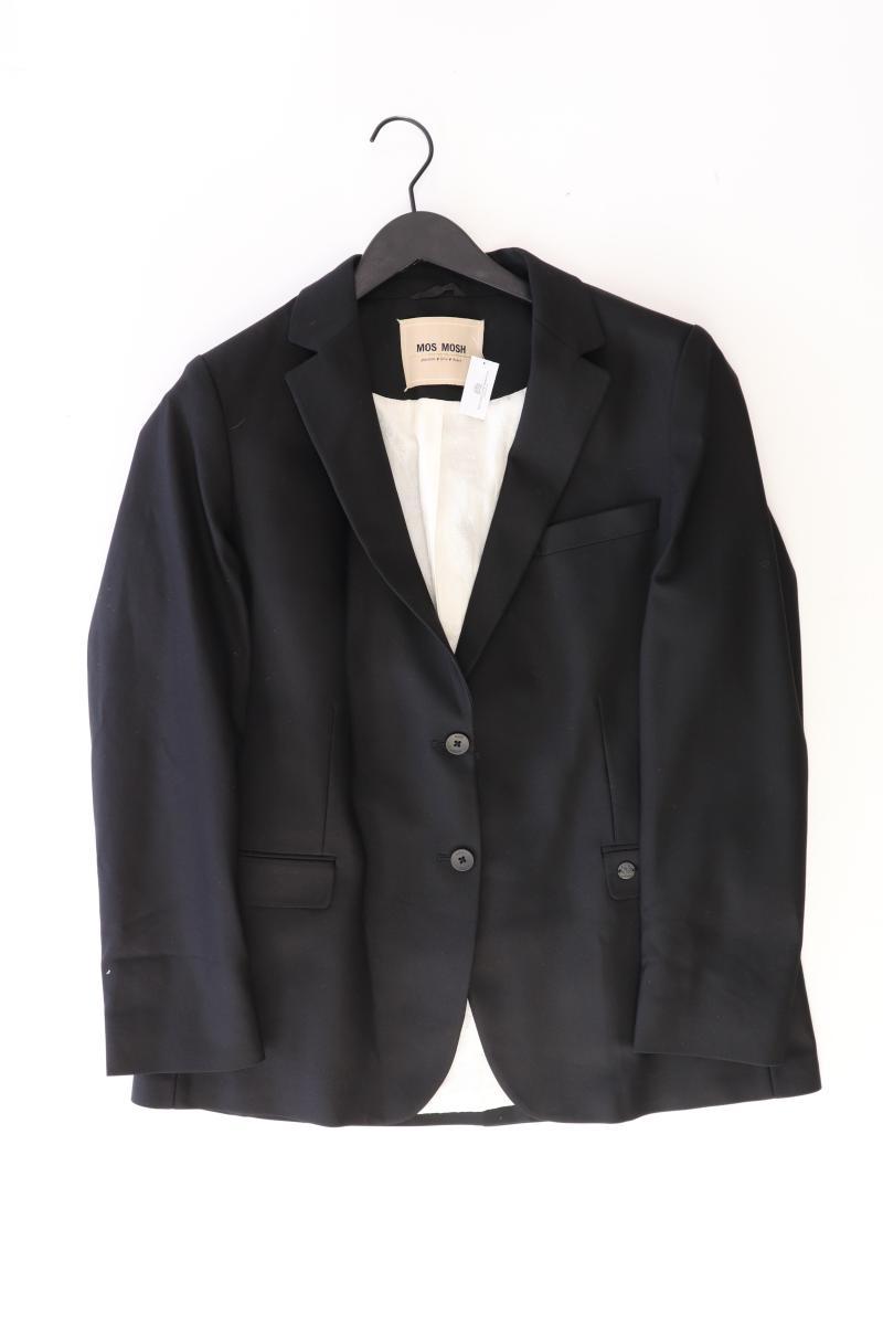 Mos Mosh Longblazer Gr. 42 schwarz aus Baumwolle