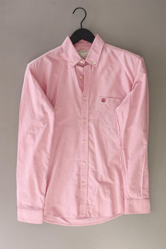 Selected Homme Langarmhemd für Herren Gr. S rosa aus Baumwolle