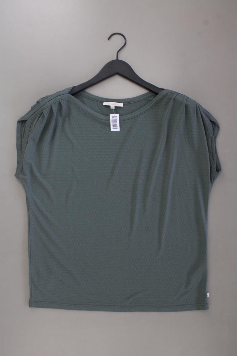 Tom Tailor (Denim) T-Shirt Gr. XL neuwertig Kurzarm grün aus Viskose
