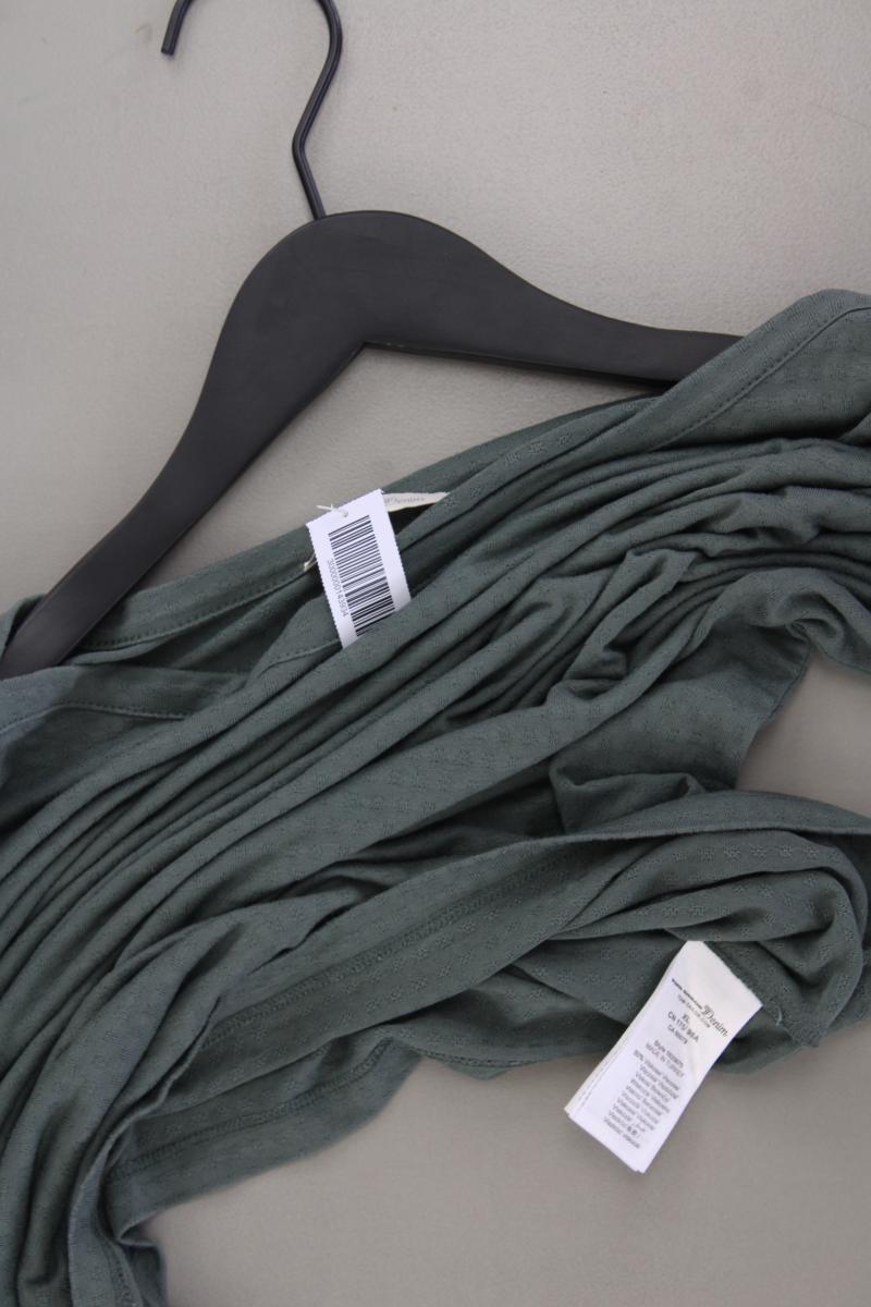 Tom Tailor (Denim) T-Shirt Gr. XL neuwertig Kurzarm grün aus Viskose