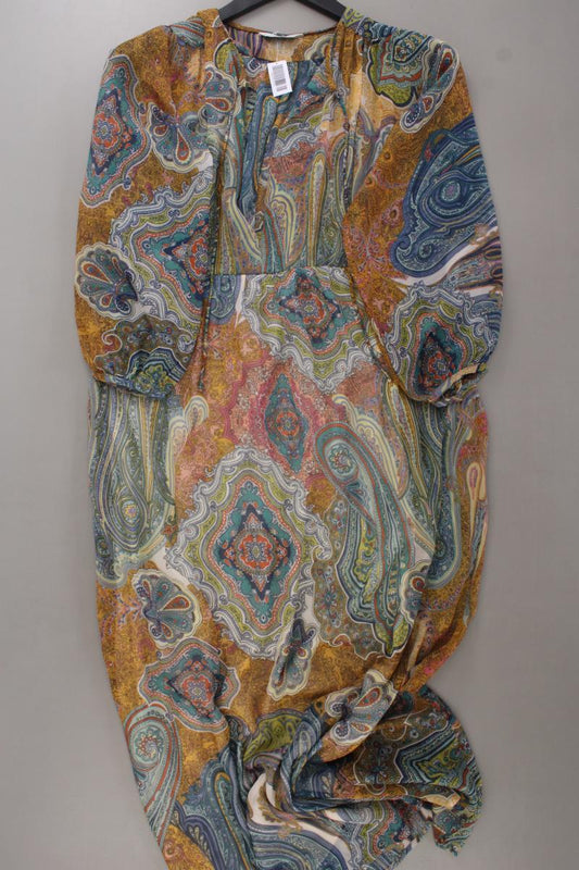 PIGALLE Langarmkleid Gr. S mit Paisleymuster mehrfarbig aus Polyester
