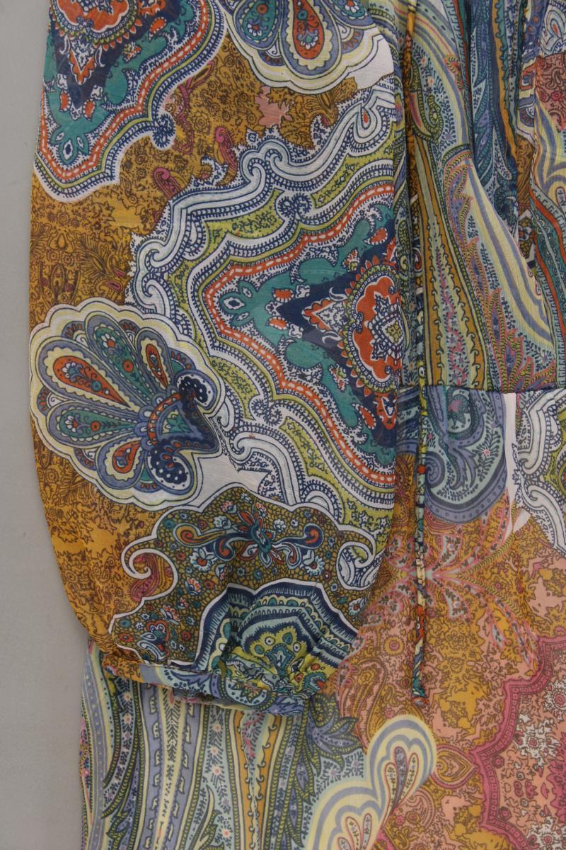 PIGALLE Langarmkleid Gr. S mit Paisleymuster mehrfarbig aus Polyester