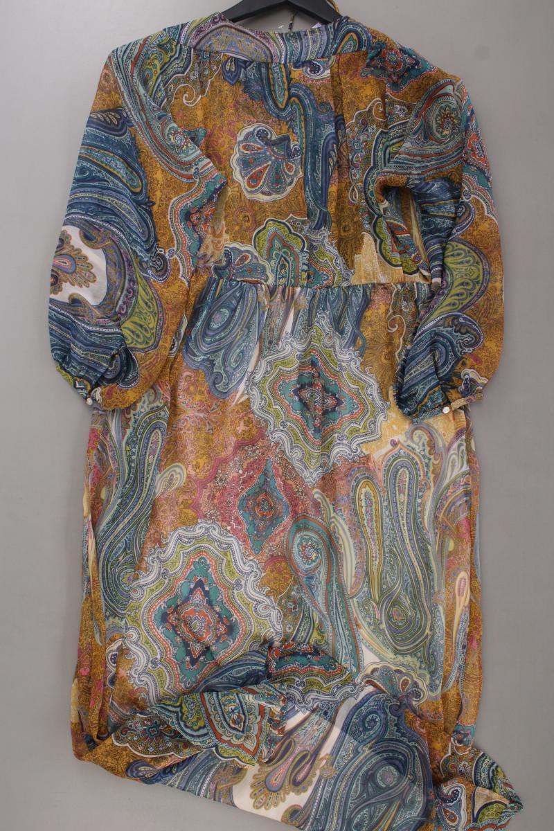 PIGALLE Langarmkleid Gr. S mit Paisleymuster mehrfarbig aus Polyester