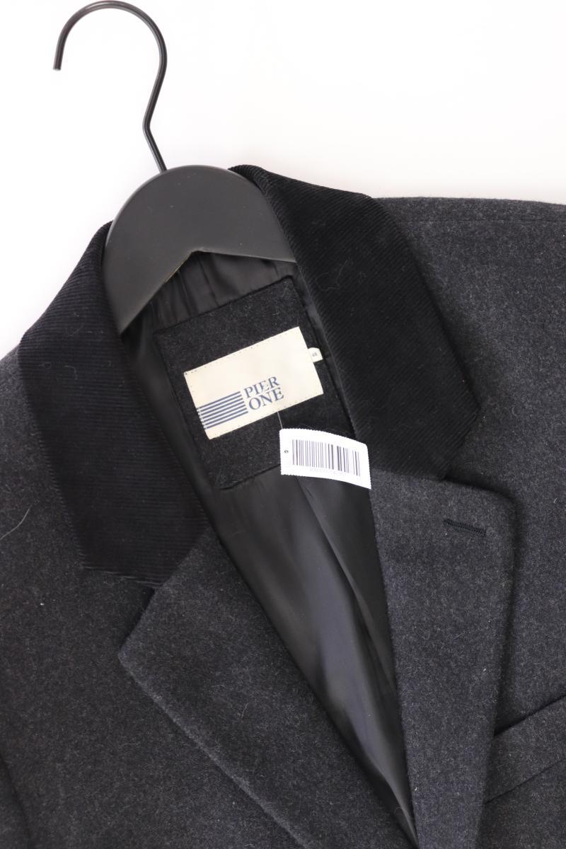 Pier One Wollsakko für Herren Gr. 48 grau