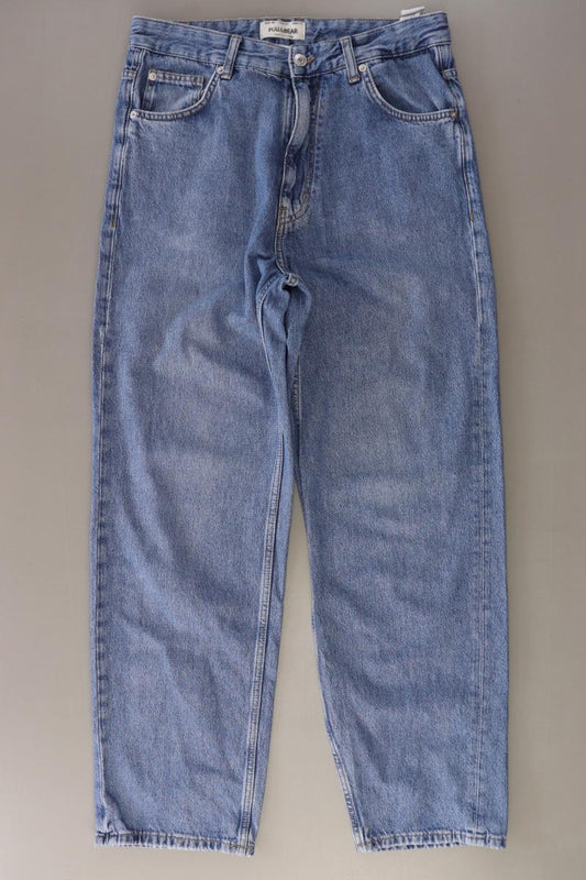 Pull&Bear Straight Jeans Gr. 40 blau aus Baumwolle