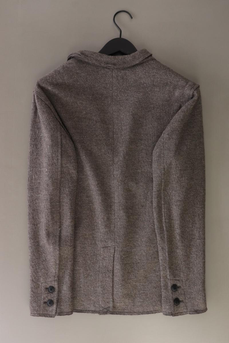 Jack & Jones Longsakko für Herren Gr. 48 grau aus Viskose
