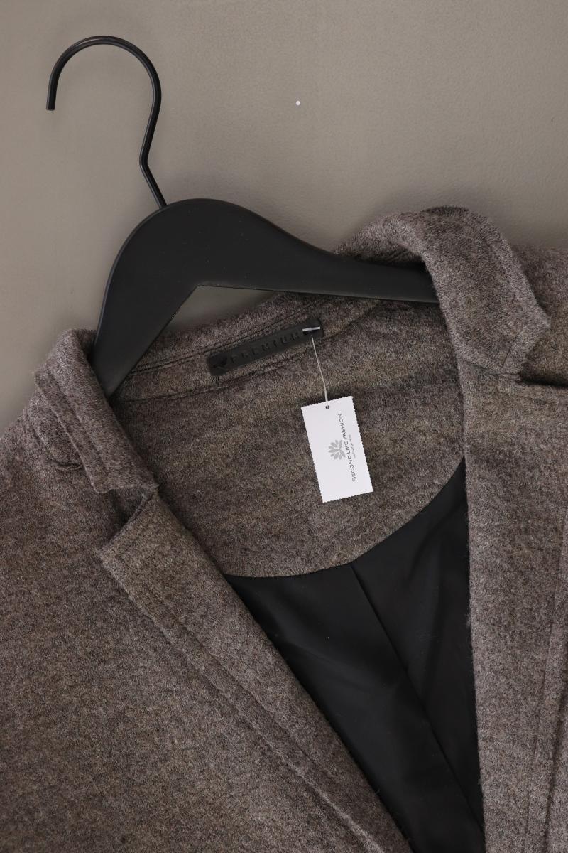 Jack & Jones Longsakko für Herren Gr. 48 grau aus Viskose