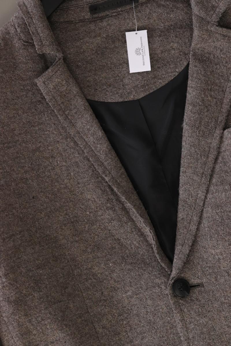 Jack & Jones Longsakko für Herren Gr. 48 grau aus Viskose