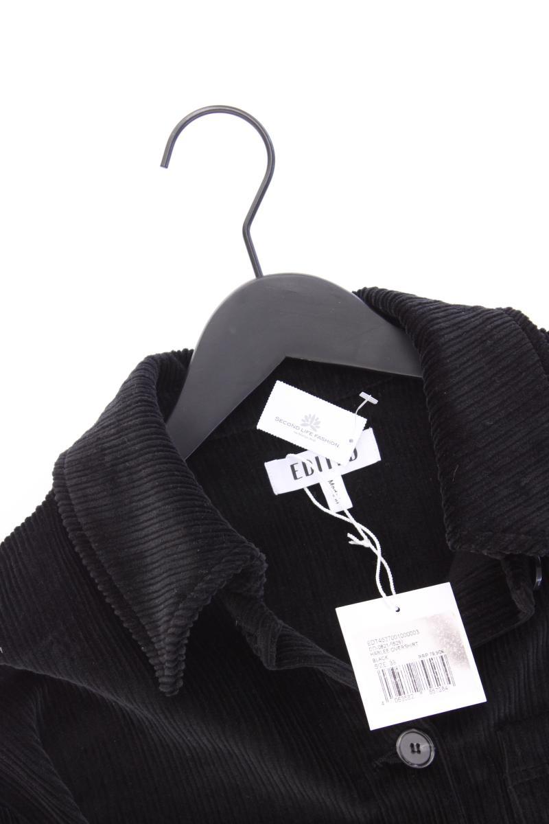 EDITED Oversize Hemdjacke Gr. 38 neu mit Etikett Neupreis: 79,9€! schwarz