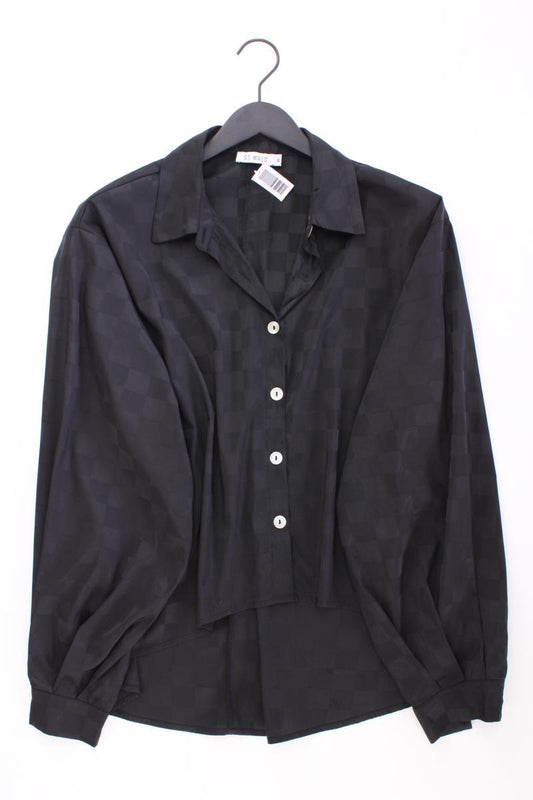 St Mrlo Oversize Bluse Gr. UK 10 (S) neuwertig Langarm schwarz aus Polyester