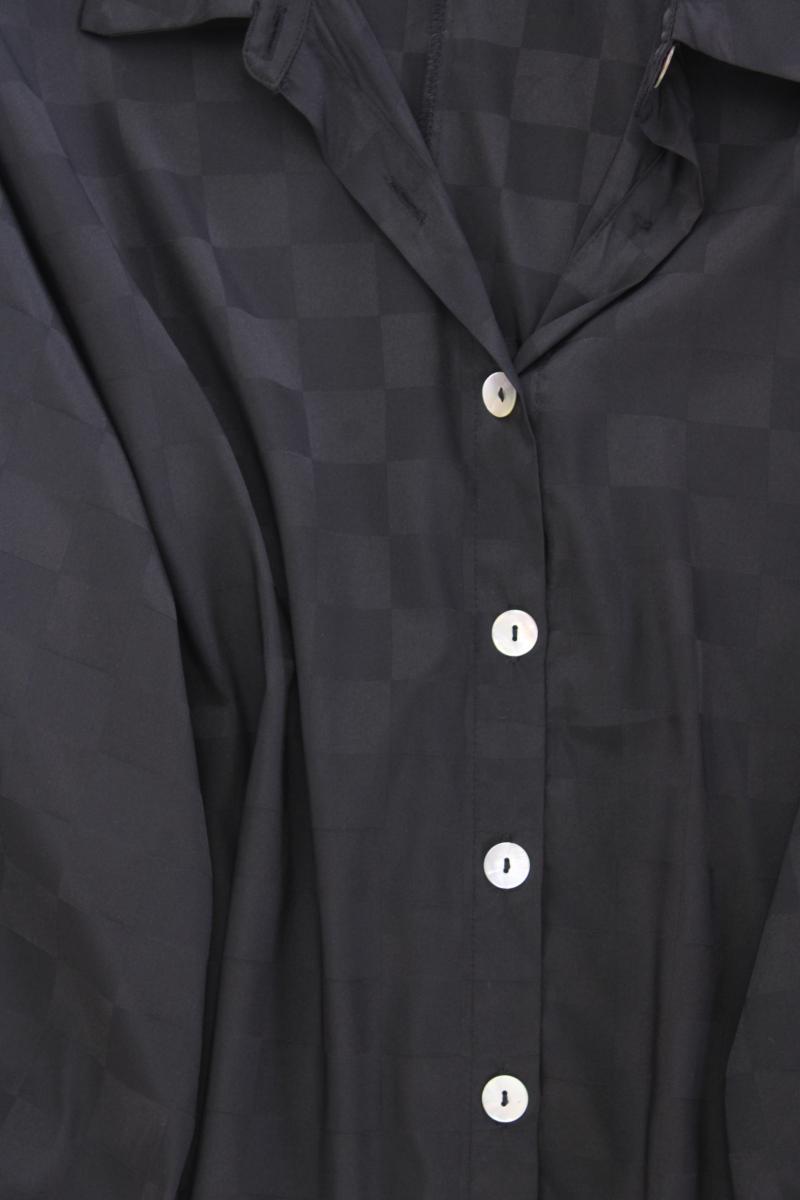 St Mrlo Oversize Bluse Gr. UK 10 (S) neuwertig Langarm schwarz aus Polyester