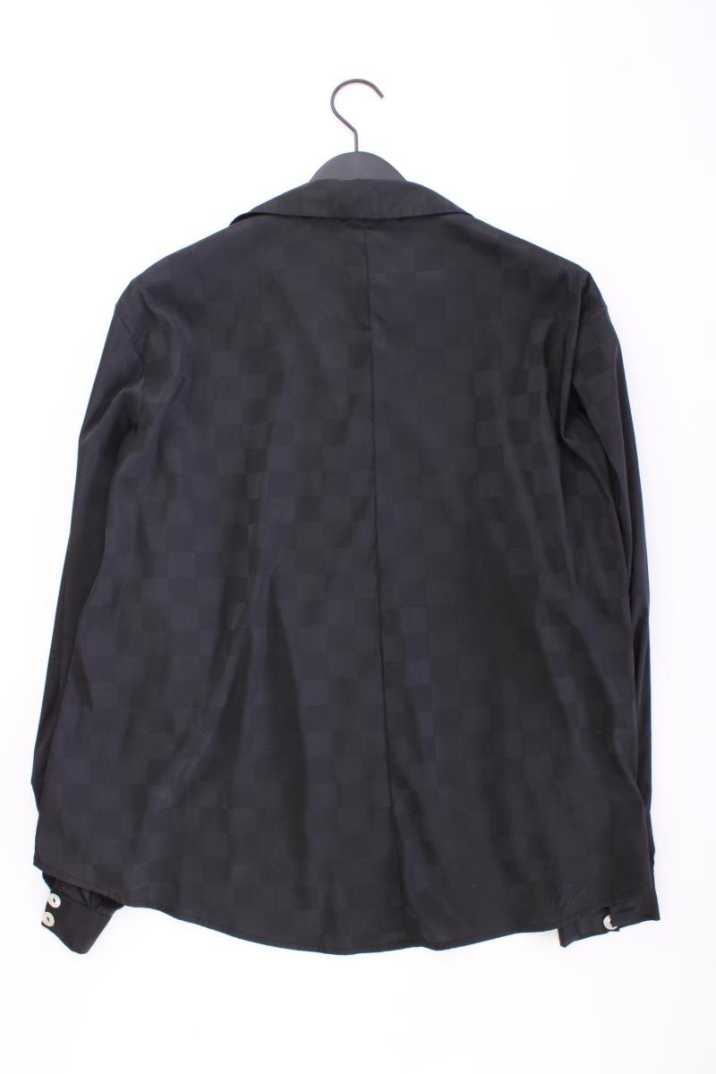 St Mrlo Oversize Bluse Gr. UK 10 (S) neuwertig Langarm schwarz aus Polyester