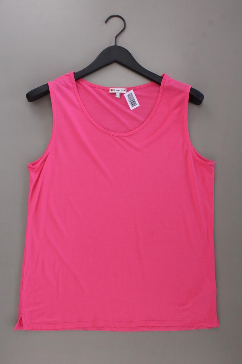 Street One Trägertop Gr. 38 neuwertig pink aus Viskose
