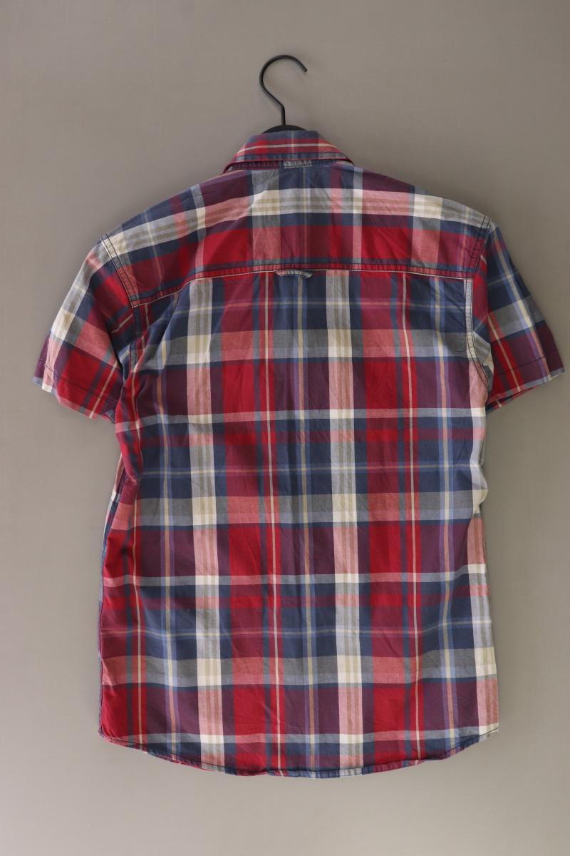 Jack & Jones Karohemd für Herren Gr. S kariert Kurzarm rot aus Baumwolle