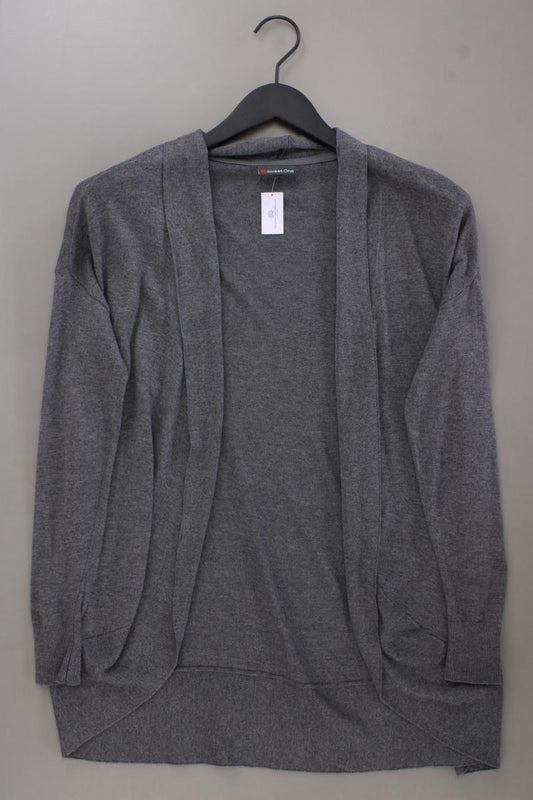 Street One Strickjacke Gr. 36 Langarm grau aus Viskose