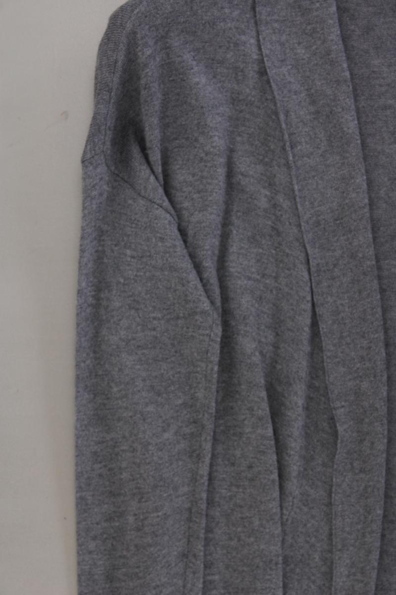 Street One Strickjacke Gr. 36 Langarm grau aus Viskose
