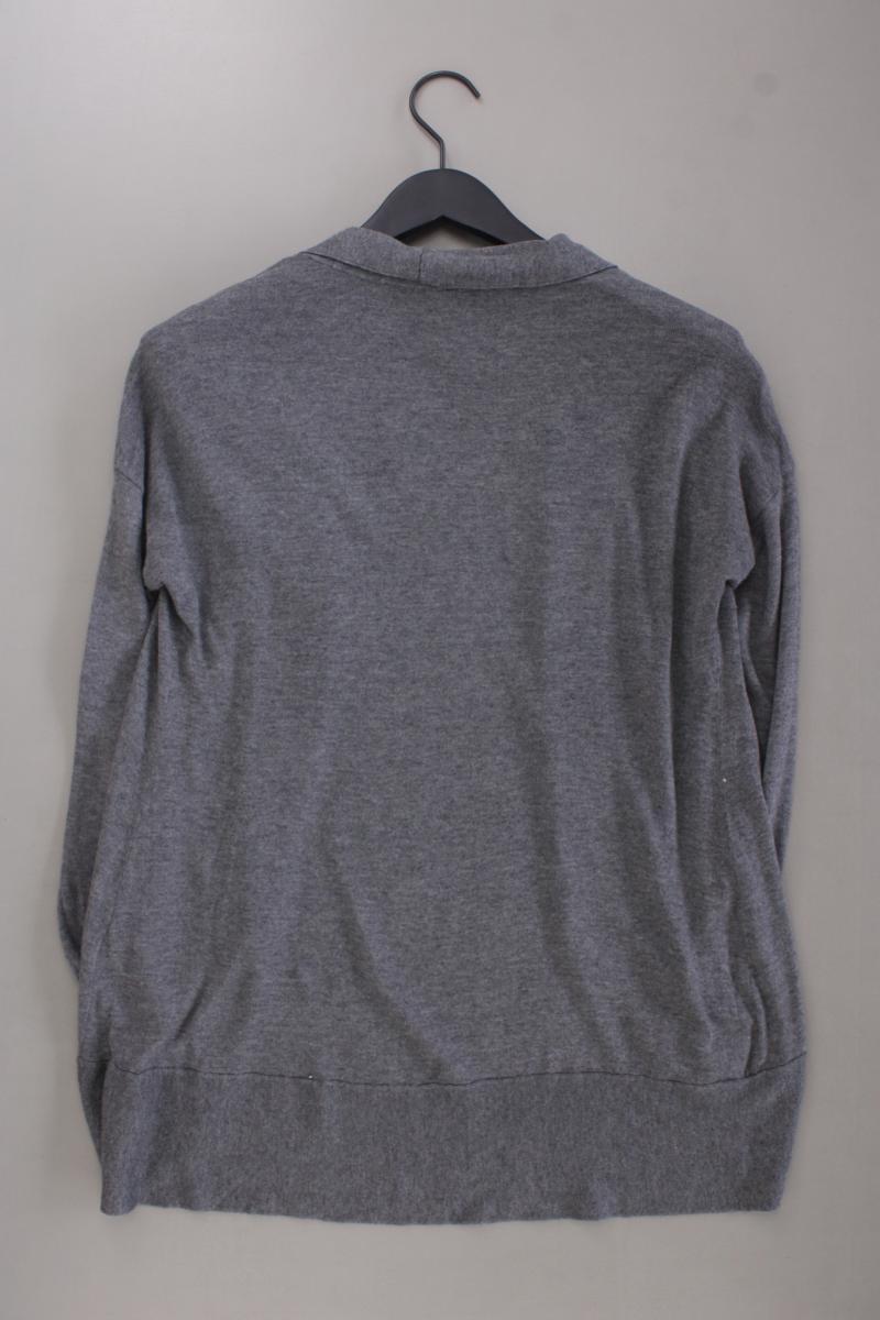 Street One Strickjacke Gr. 36 Langarm grau aus Viskose