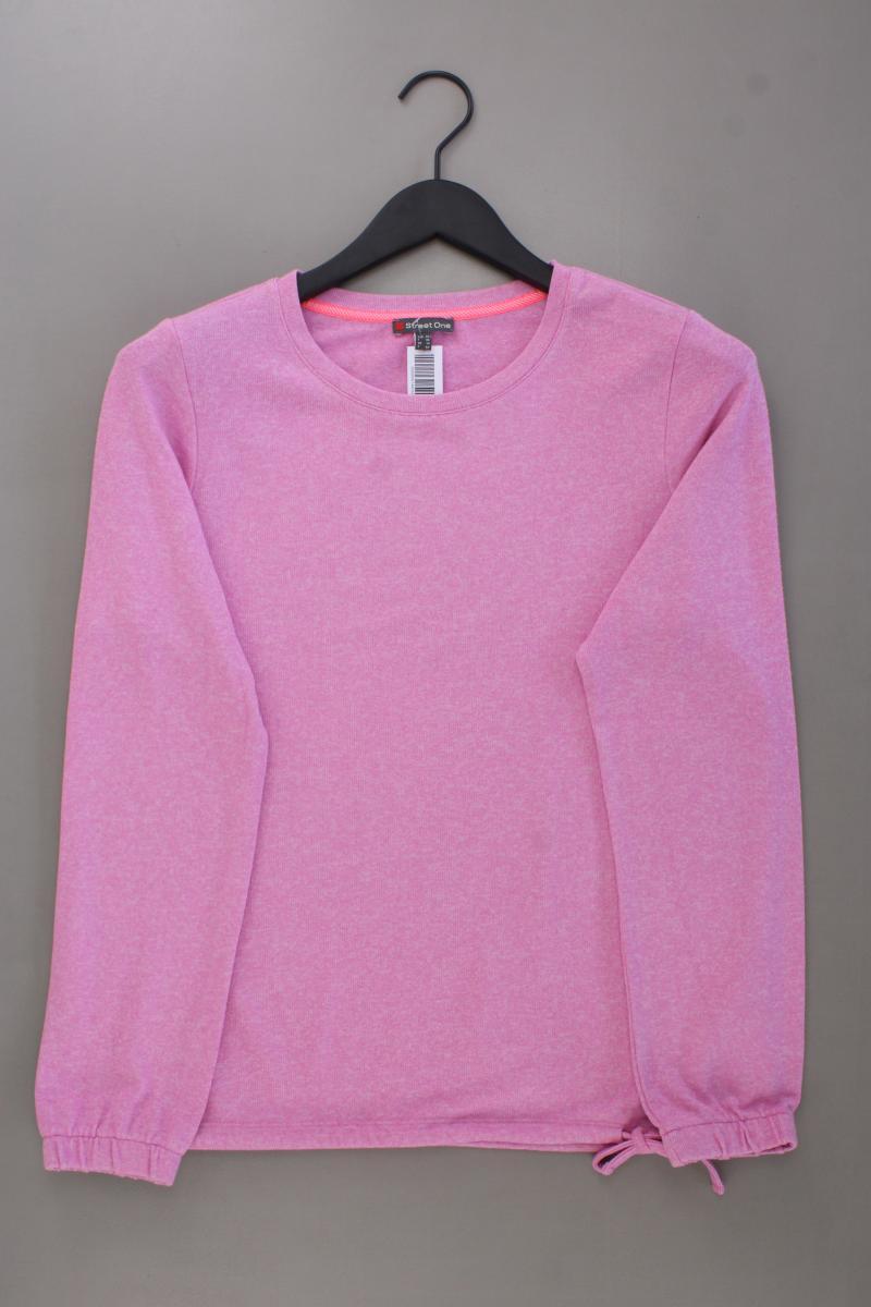 Street One Feinstrickpullover Gr. 40 rosa aus Viskose