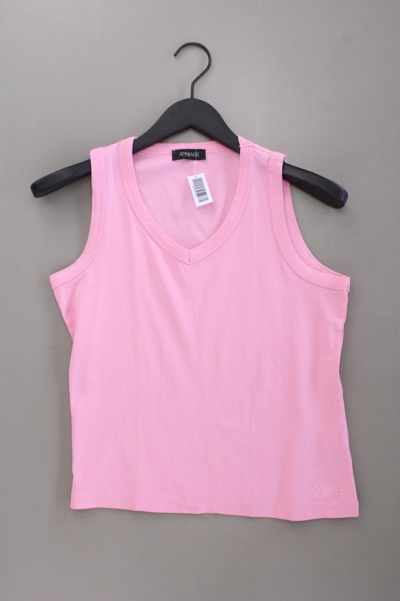 Apanage Trägertop Gr. L neuwertig pink aus Baumwolle