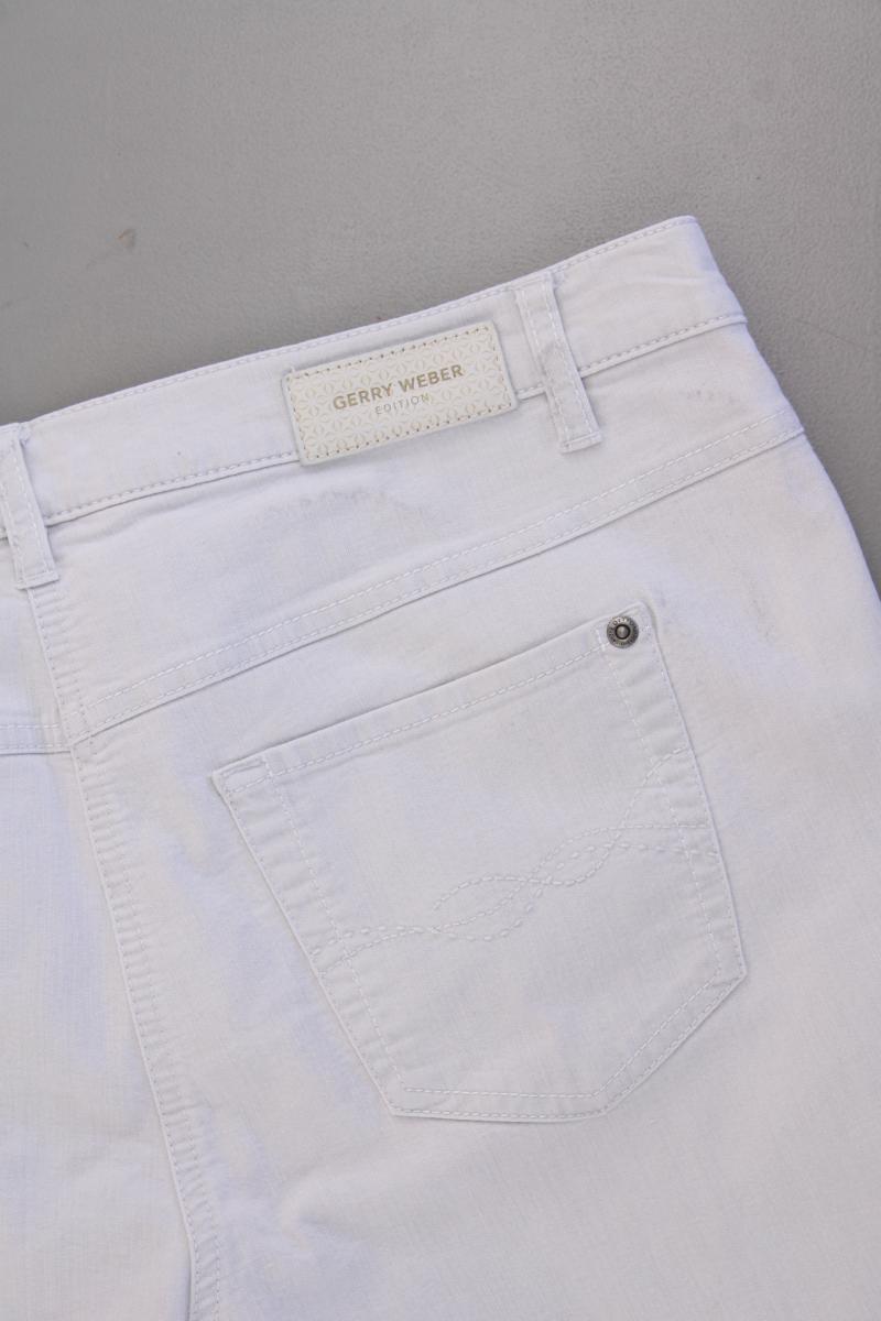 Gerry Weber Straight Jeans Gr. 44 Modell Irina grau aus Baumwolle