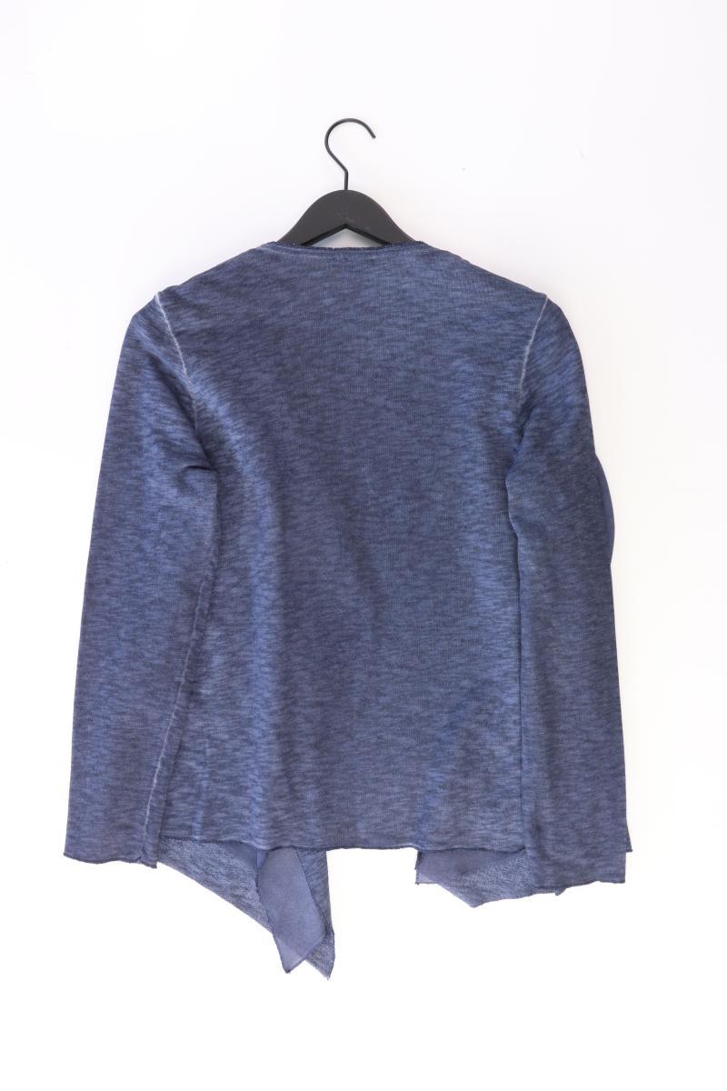 Charles Vögele Cardigan Gr. M Langarm blau aus Baumwolle