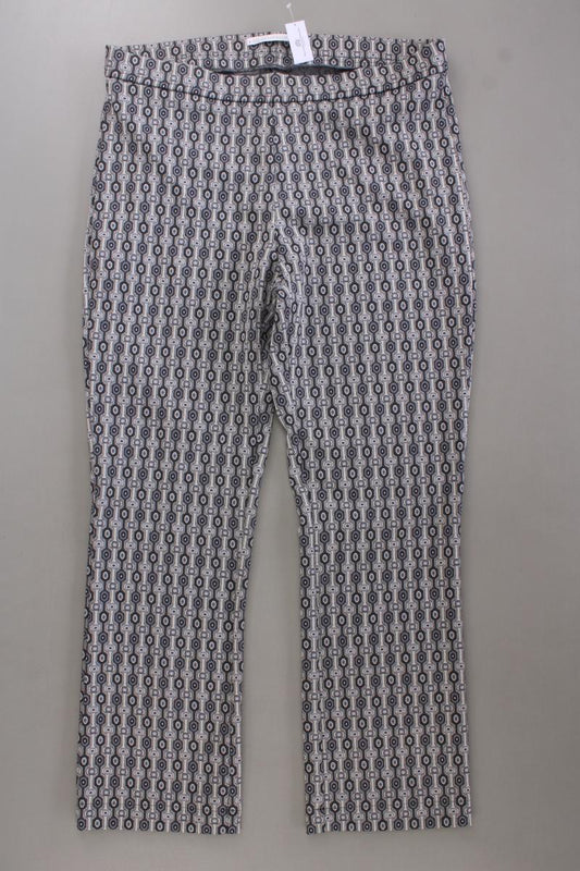 Raffaello Rossi Hose Gr. 42 geometrisches Muster neuwertig Modell Macy 7/8 grau