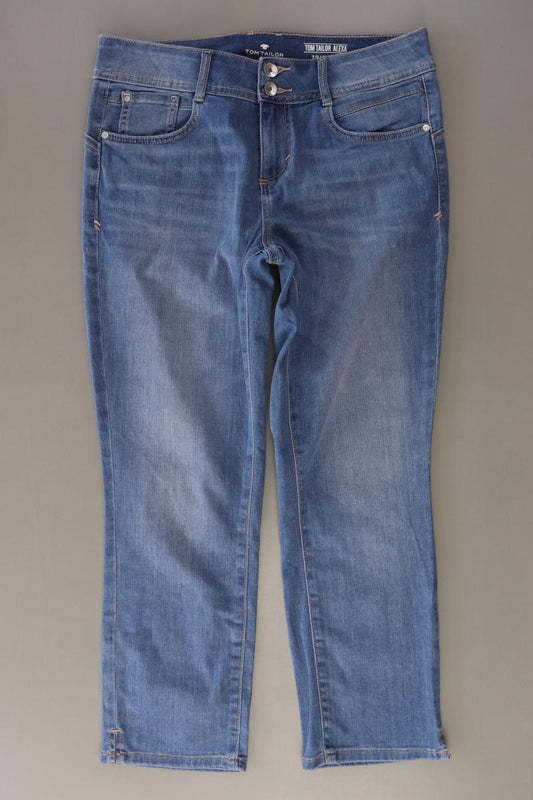 Tom Tailor Straight Jeans Gr. W30 Modell Alexa blau aus Baumwolle