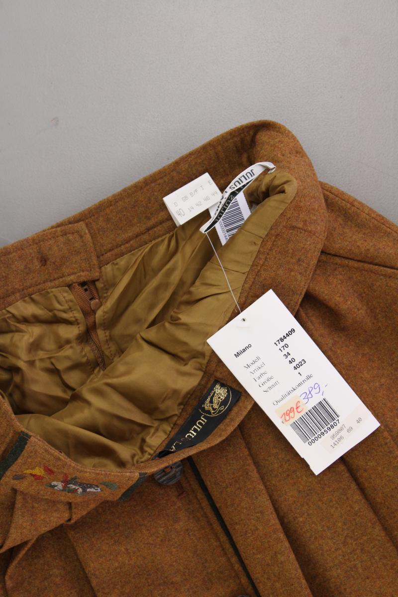 Julius Lang Trachtenrock Gr. 40 neu mit Etikett Neupreis: 199,0€! braun