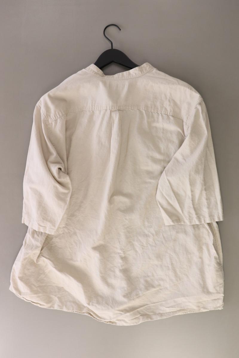 Eddie Bauer Leinenhemd für Herren Gr. XXL Kurzarm creme