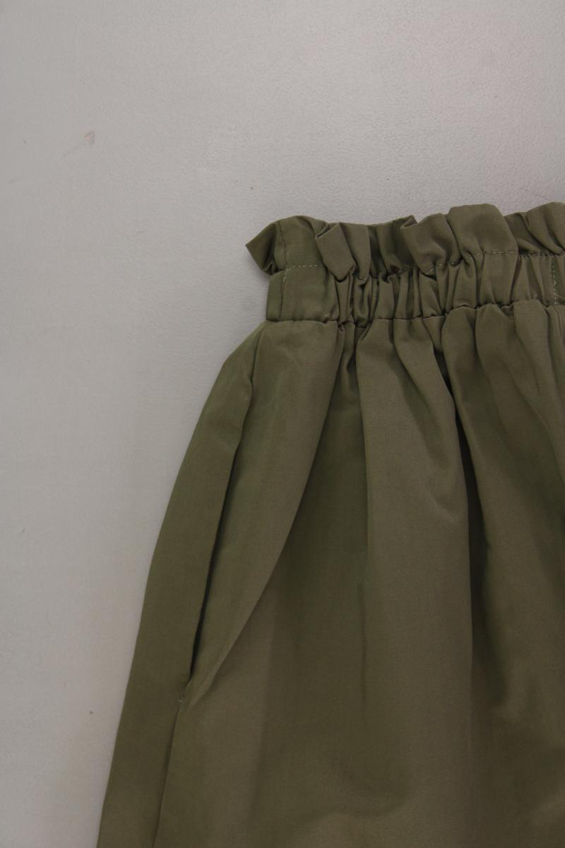 Stradivarius Stretchrock Gr. S olivgrün aus Baumwolle