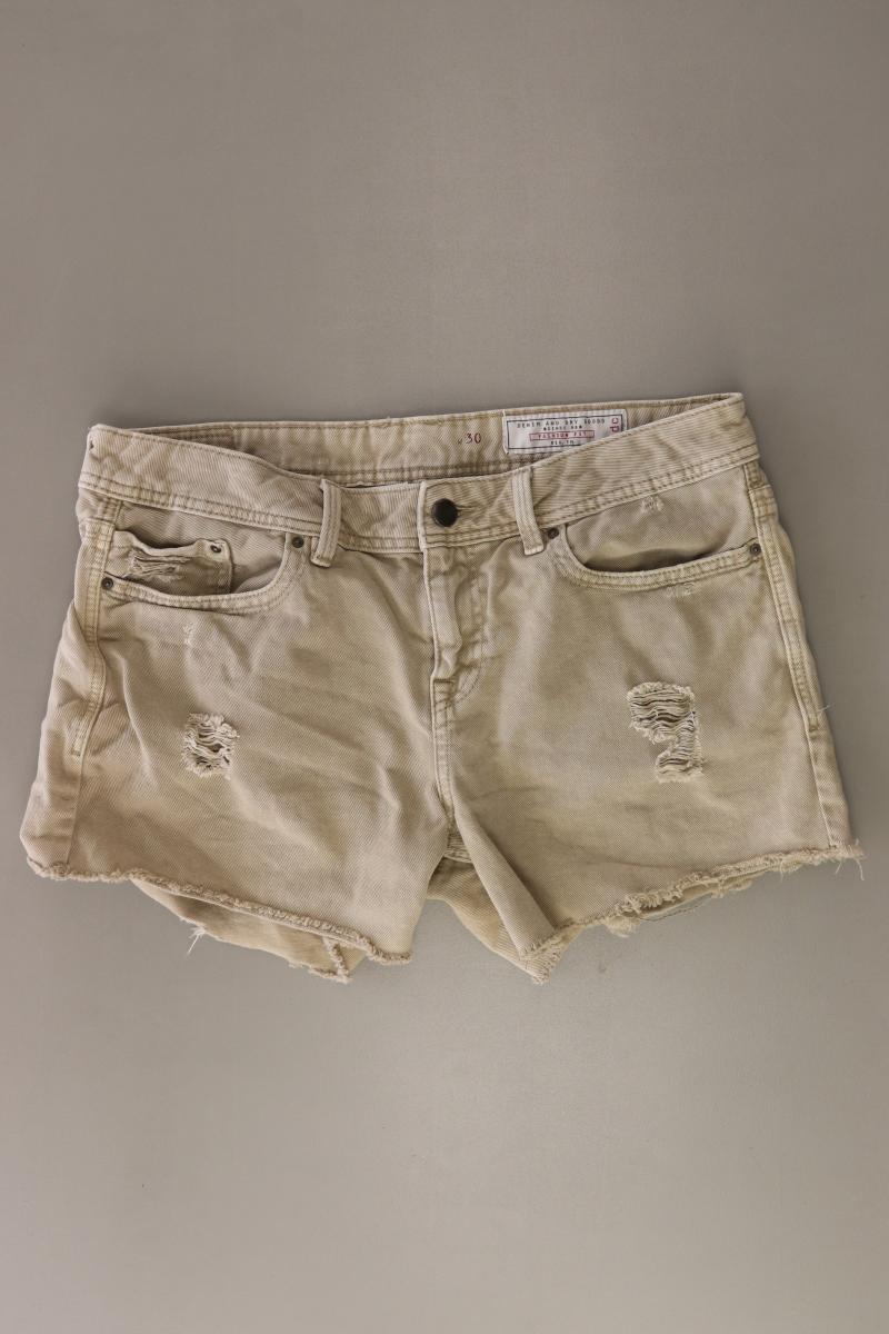 edc by Esprit Hotpants Gr. W30 braun aus Baumwolle