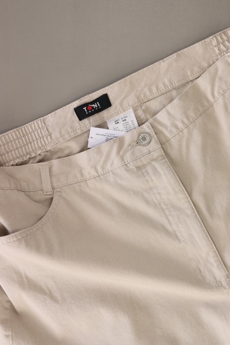 TONI Hose Gr. 50 creme aus Baumwolle